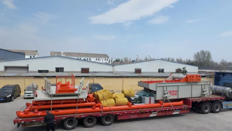 Повторете ја нарачката од Централна Азија! Jinqi злато рударство екран единица испорачана