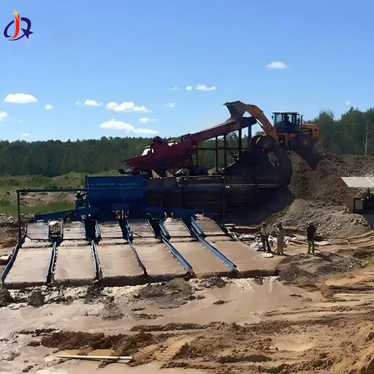 Растенија за перење на алувијално злато од глина