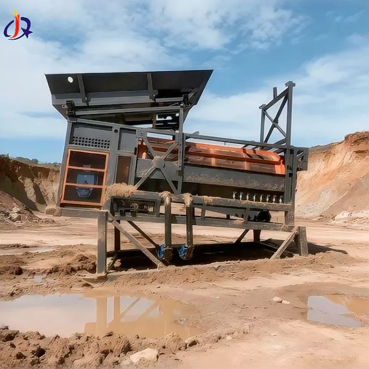 Златен тромелен чистач