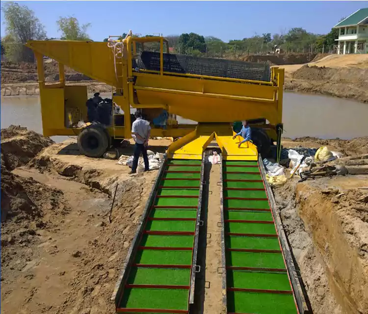 Преносна мобилна златна количка